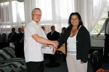 Gratulace k 1. místu na SOUS Chomutov